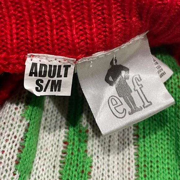 Elf Movie Santa OMG. I know Him Ugly Xmas Sweater Christmas Sweater - Picture 5 of 5